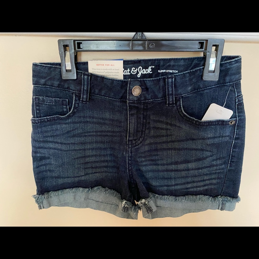 Cat & Jack Denim Shorts L 10/12